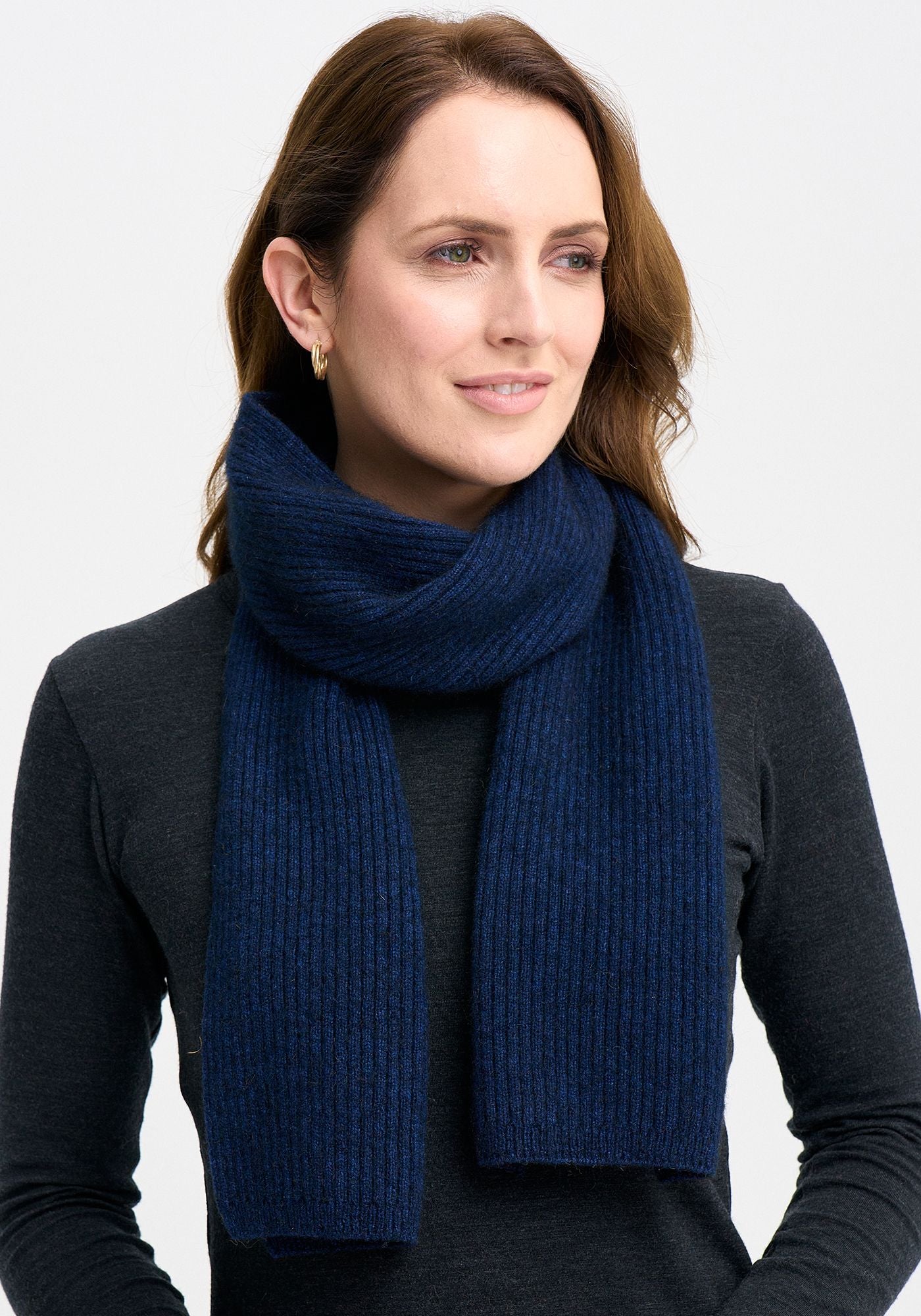 RIBBED SCARF