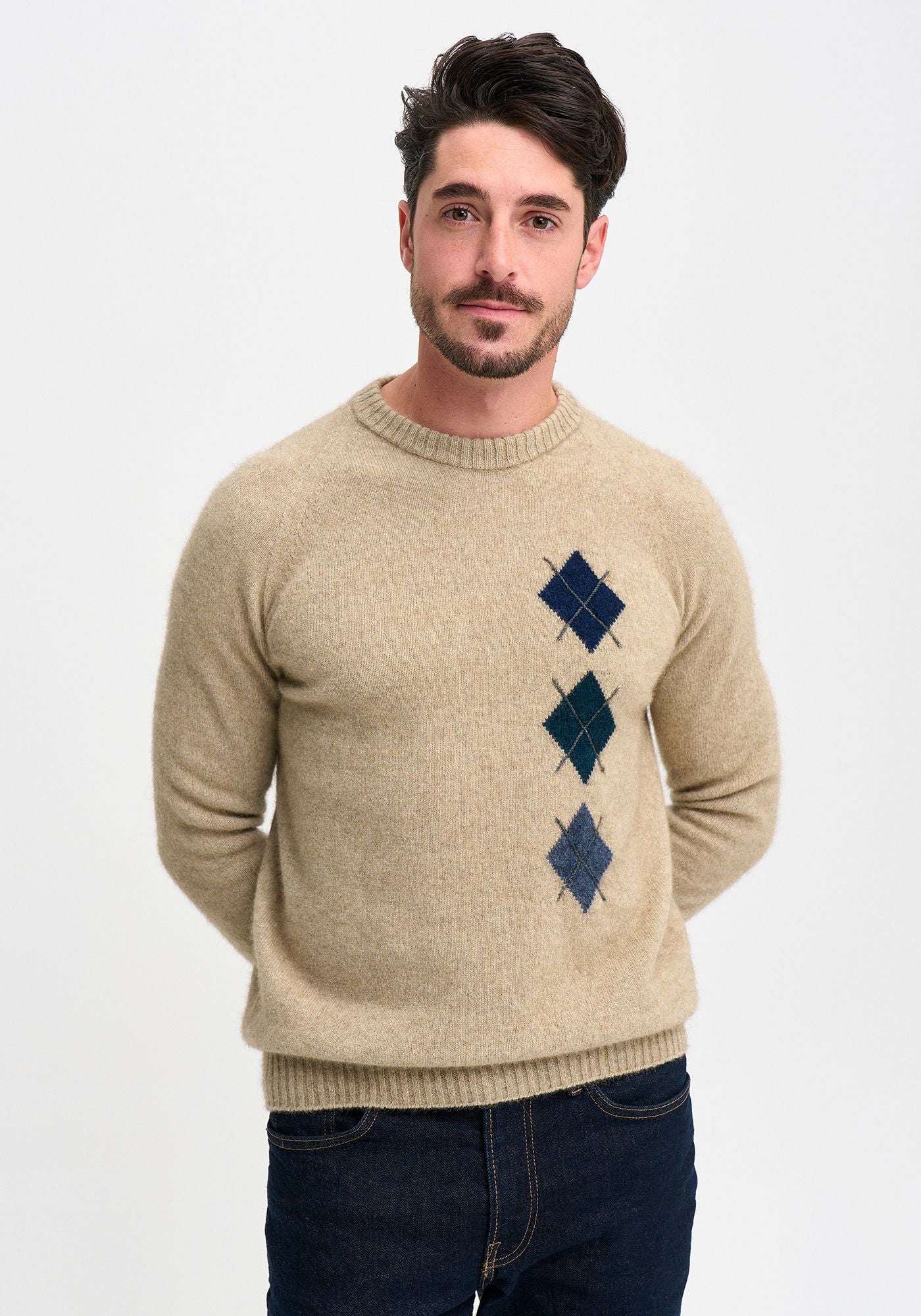 LOUIE CREW NECK SWEATER
