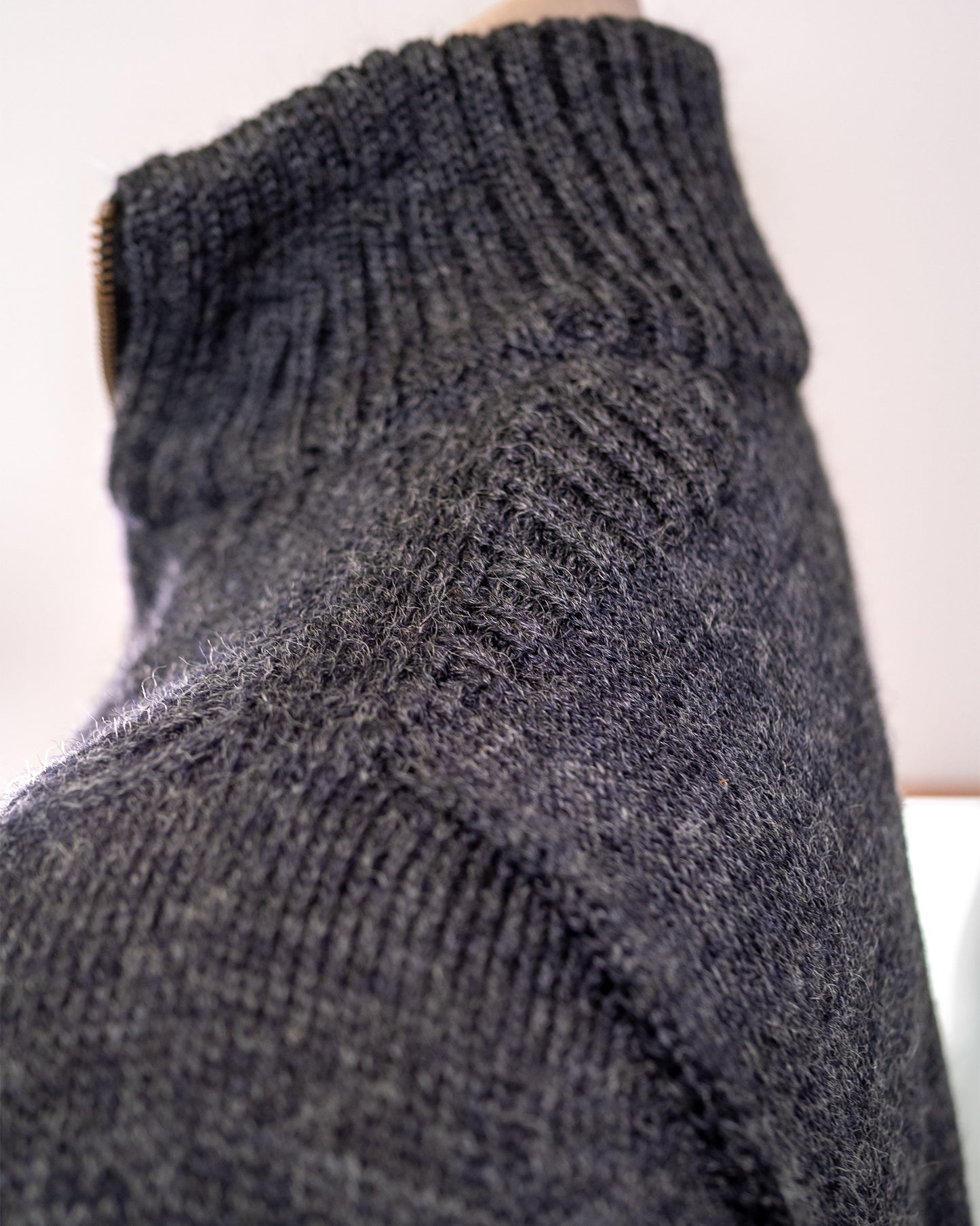 400 WOOL QUARTER ZIP