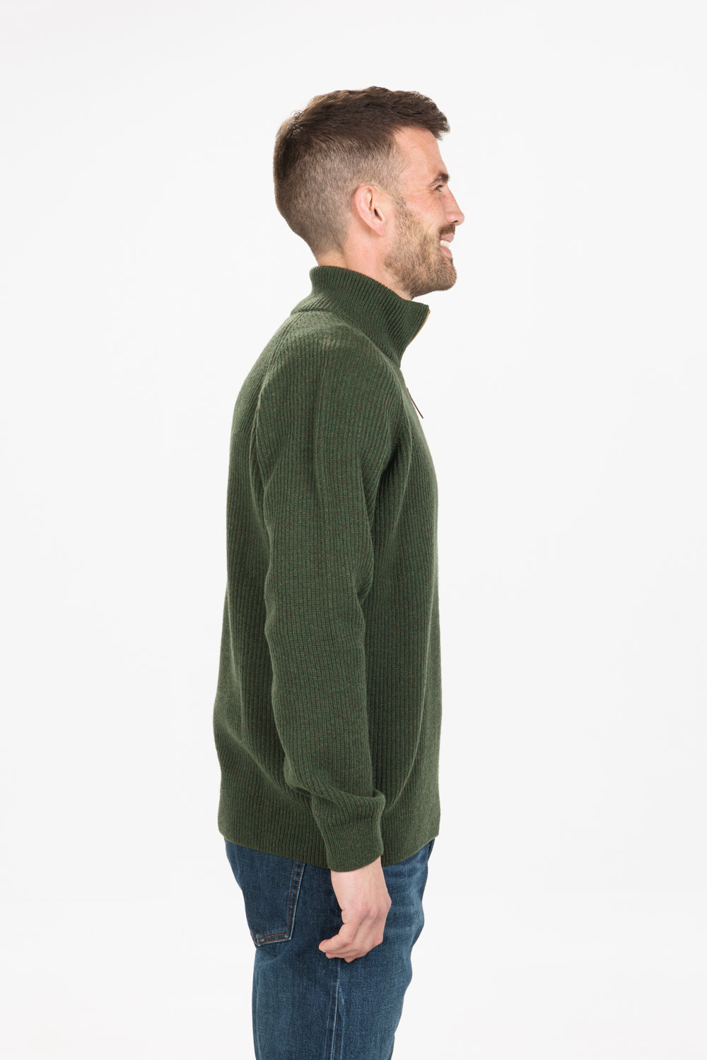 HALF ZIP AND COLLAR