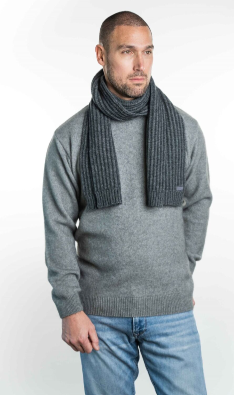 RIBBED SCARF