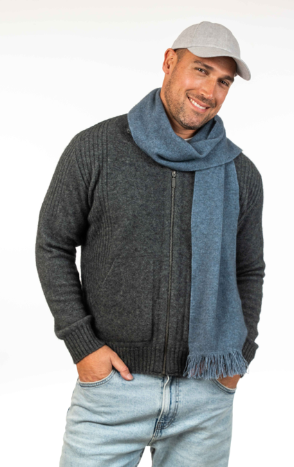 SCARF WITH FRINGE