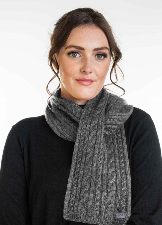 CABLE SCARF