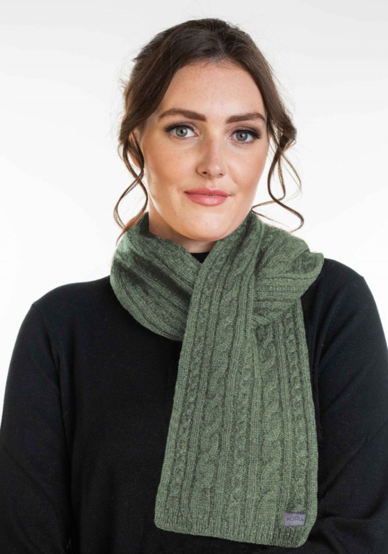 CABLE SCARF