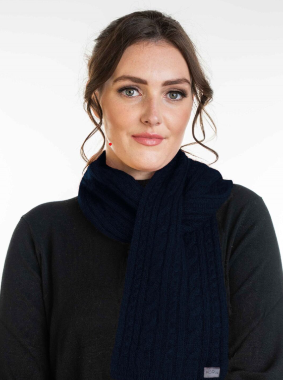 CABLE SCARF