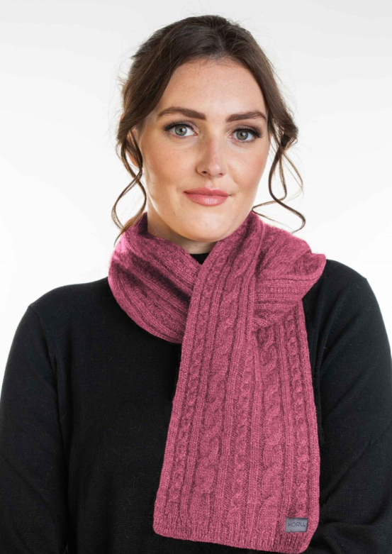 CABLE SCARF
