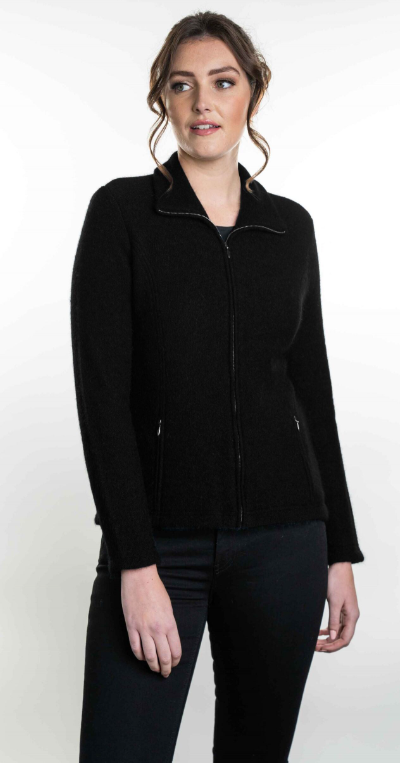SHAPED ZIP JACKET
