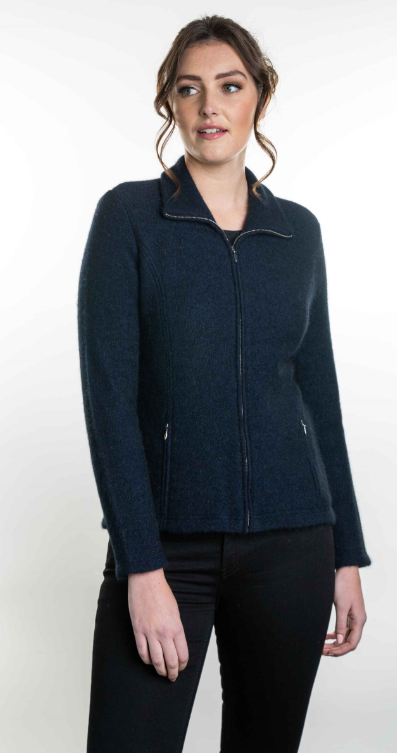 SHAPED ZIP JACKET