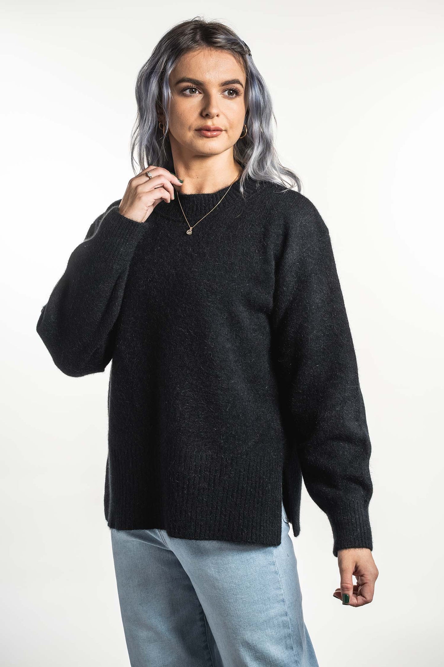 SPLIT HEM JUMPER