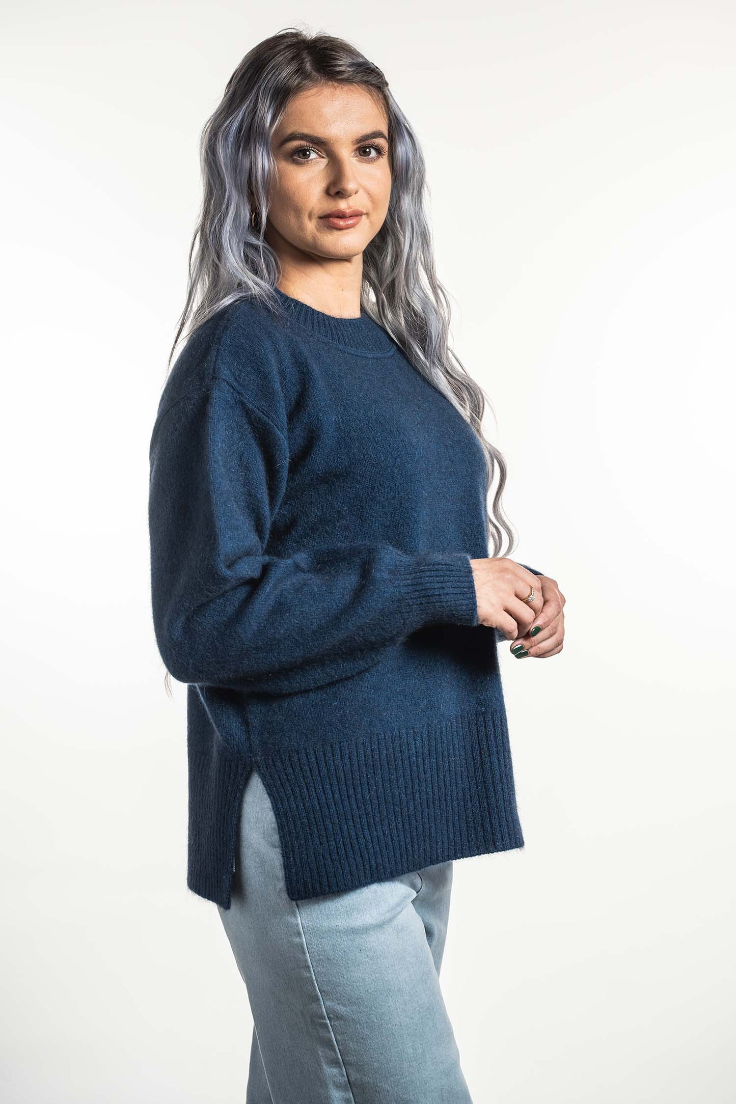SPLIT HEM JUMPER
