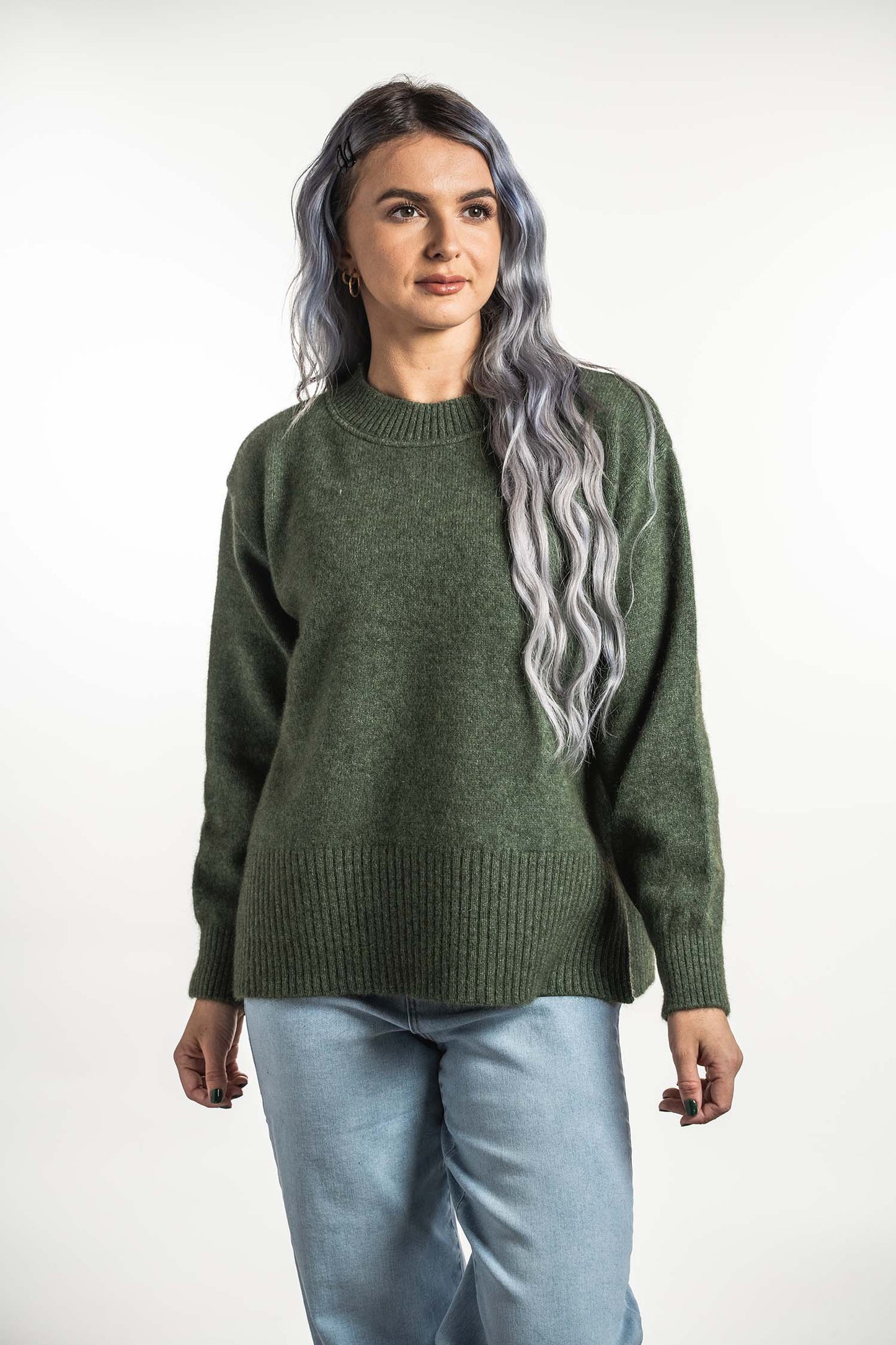 SPLIT HEM JUMPER