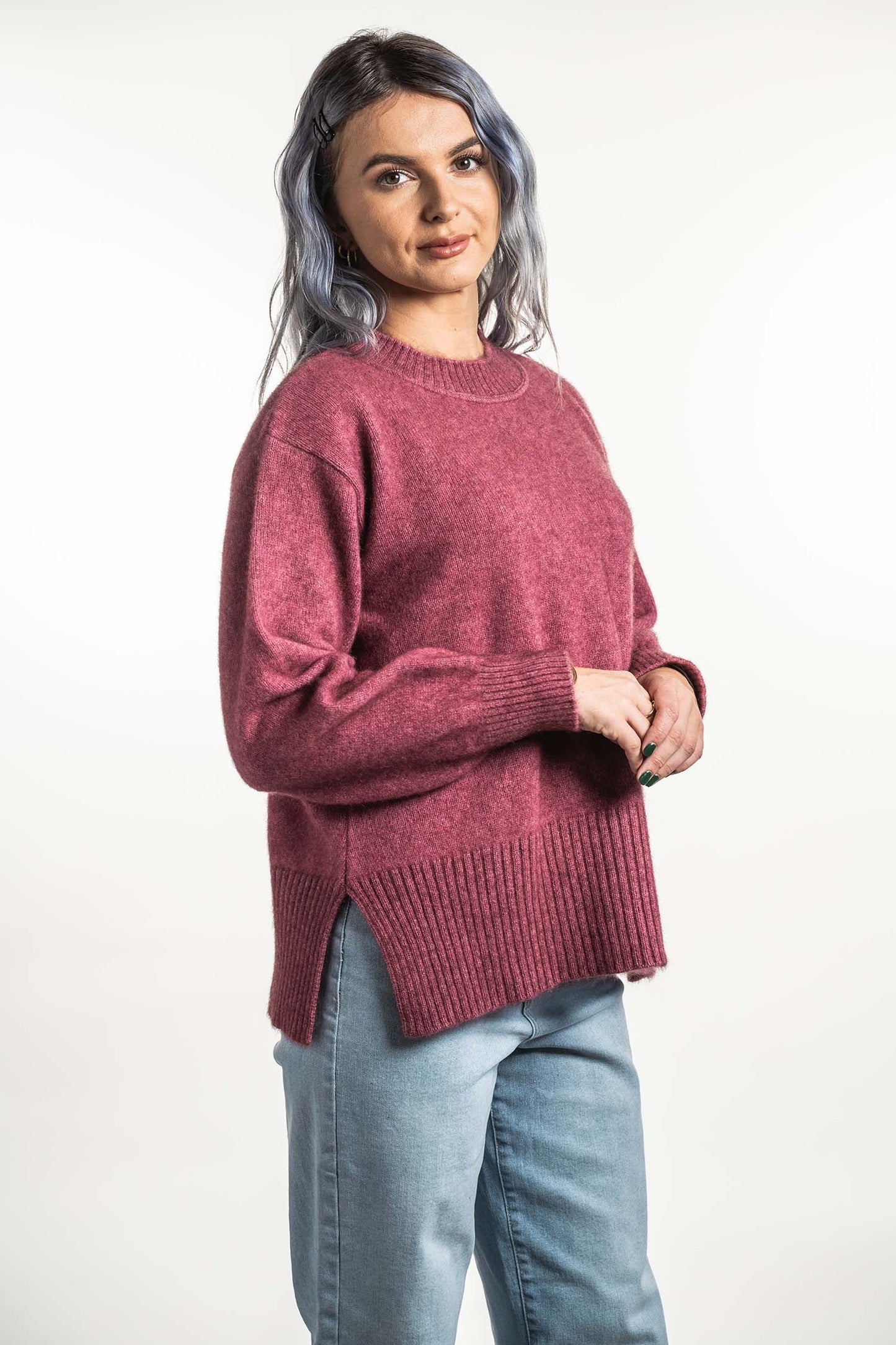 SPLIT HEM JUMPER