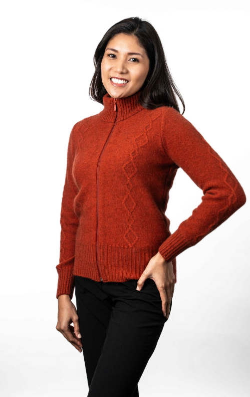 CABLE DETAIL JACKET