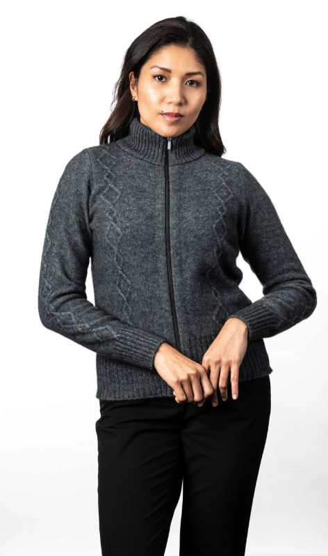 CABLE DETAIL JACKET