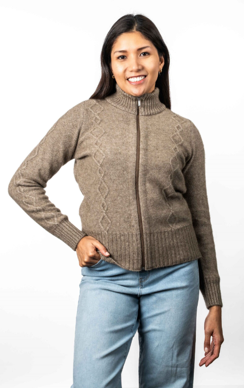 CABLE DETAIL JACKET