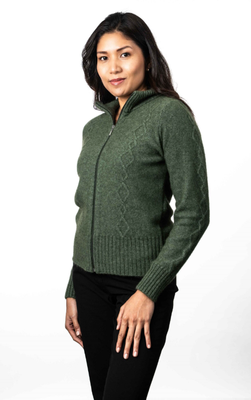 CABLE DETAIL JACKET