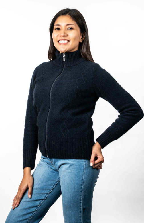 CABLE DETAIL JACKET