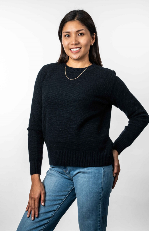 MOSS STITCH PLATED JUMPER