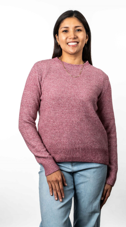 MOSS STITCH PLATED JUMPER