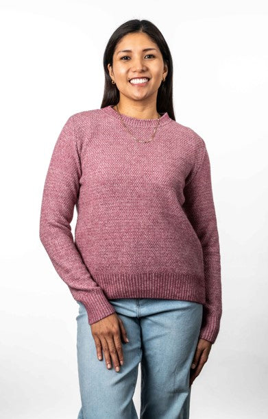 DIAMOND CABLE SWEATER