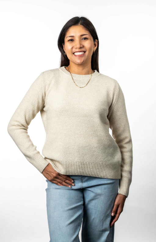 MOSS STITCH PLATED JUMPER
