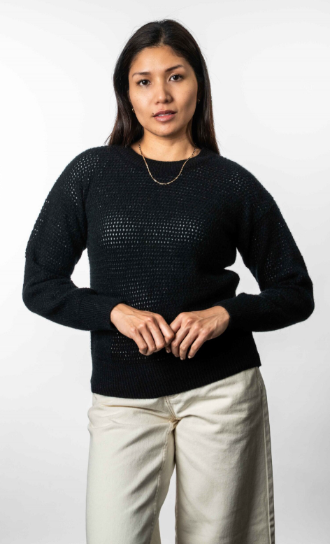 CROCHET KNIT JUMPER