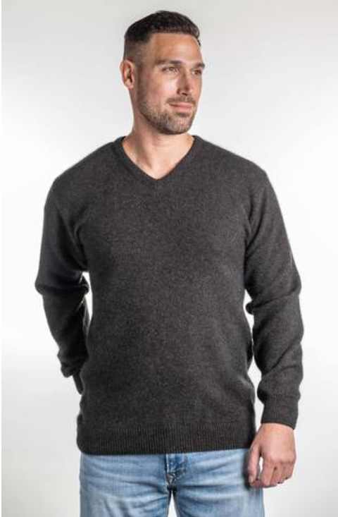 V NECK JUMPER