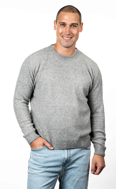 MOSS STITCH PLATED JUMPER
