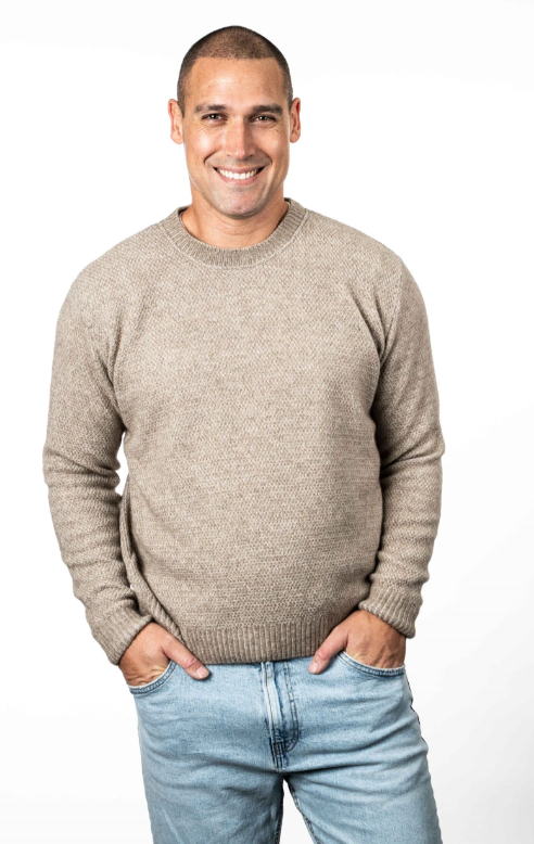 MOSS STITCH PLATED JUMPER