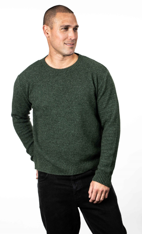 MOSS STITCH PLATED JUMPER