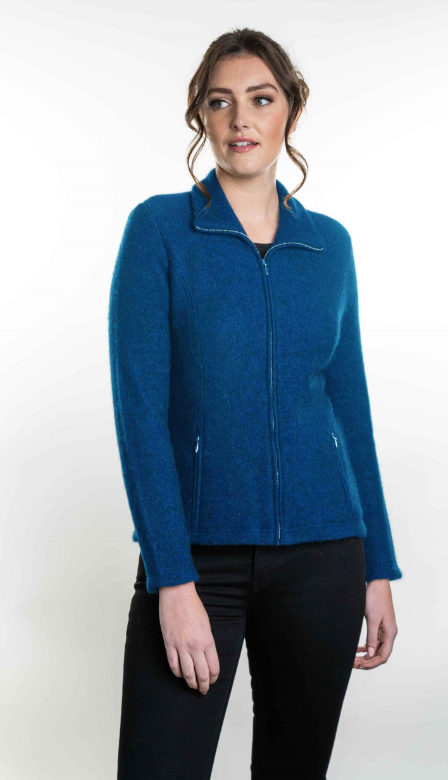 SHAPED ZIP JACKET