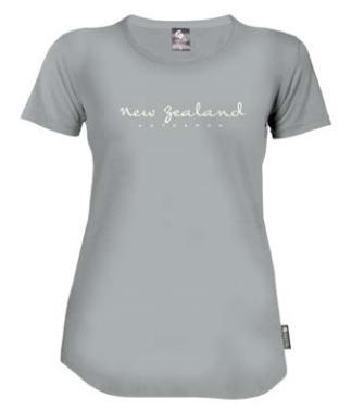 LADIES MERINO SHORT SLEEVED T-SHIRT NZ