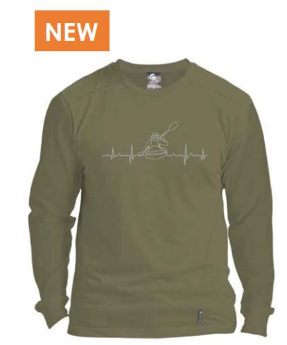 UNISEX MERINO LONG SLEEVED T-SHIRT KAYAKER