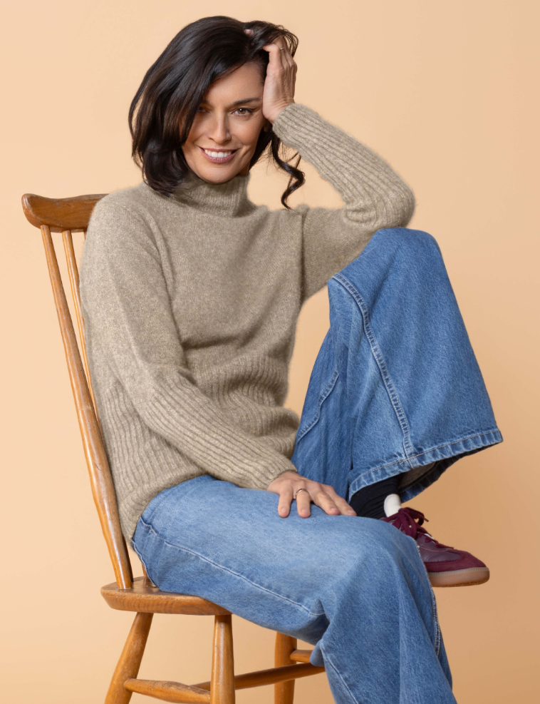 RIB TURTLE NECK