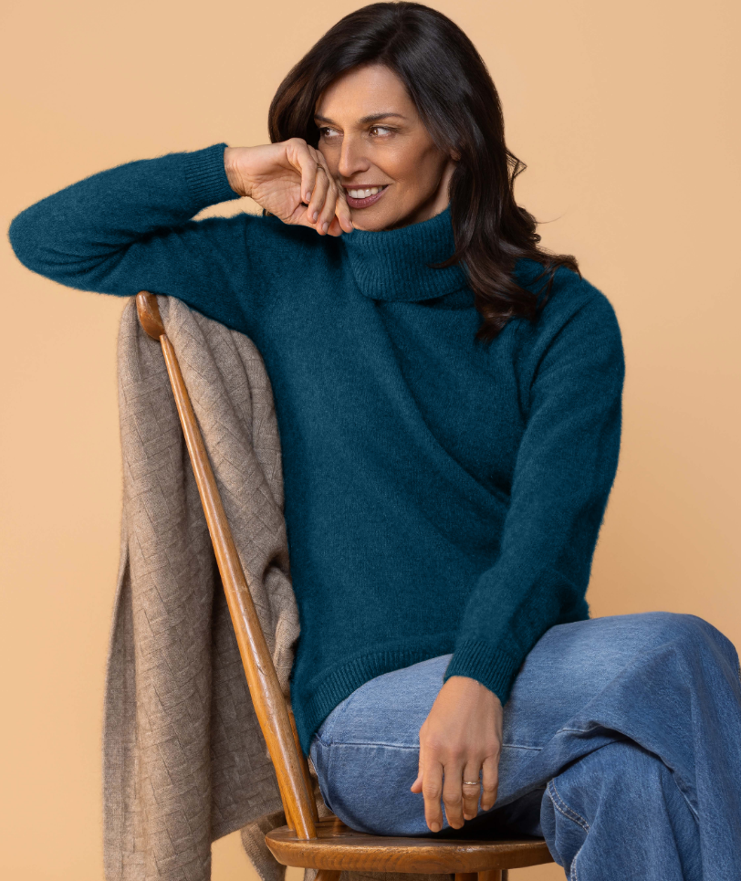 POLO NECK JERSEY
