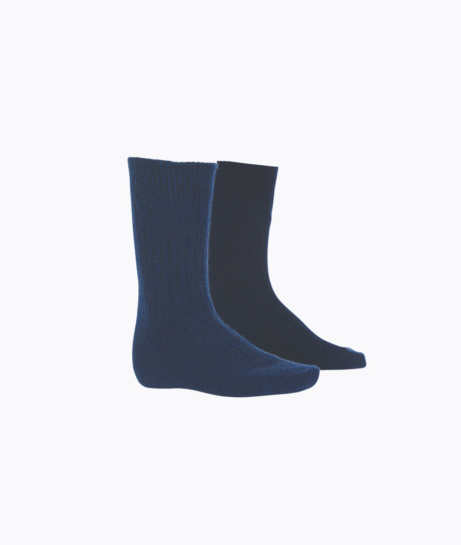 PLAIN RIB SOCK