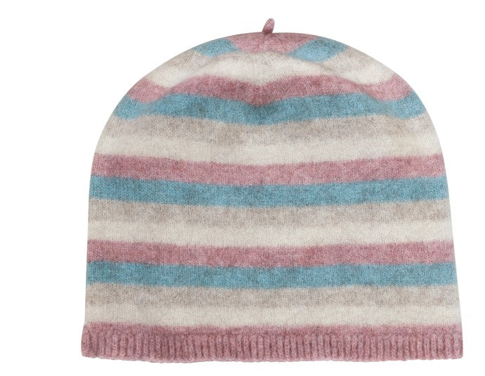 STRIPED BEANIE