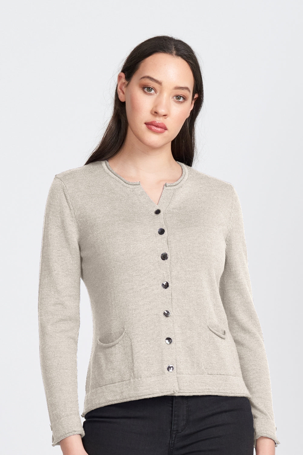 L/S POCKET CARDIGAN