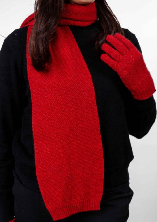 MOSS STITCH SCARF