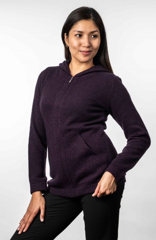 HOODED ZIP JACKET