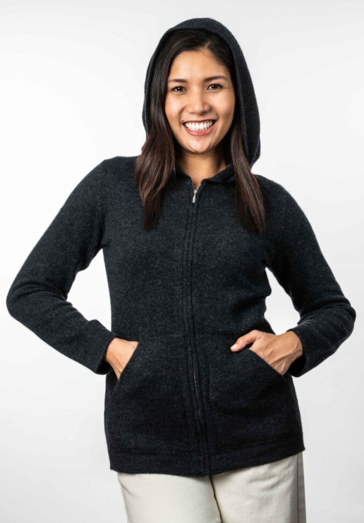 HOODED ZIP JACKET