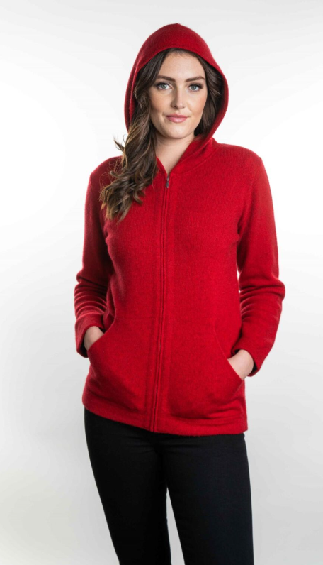HOODED ZIP JACKET