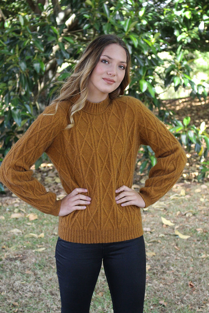CABLE BELL SLEEVE JUMPER