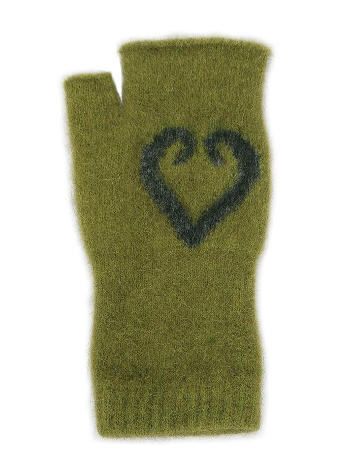 AROHA FINGERLESS MITTENS - Woolshed Gallery