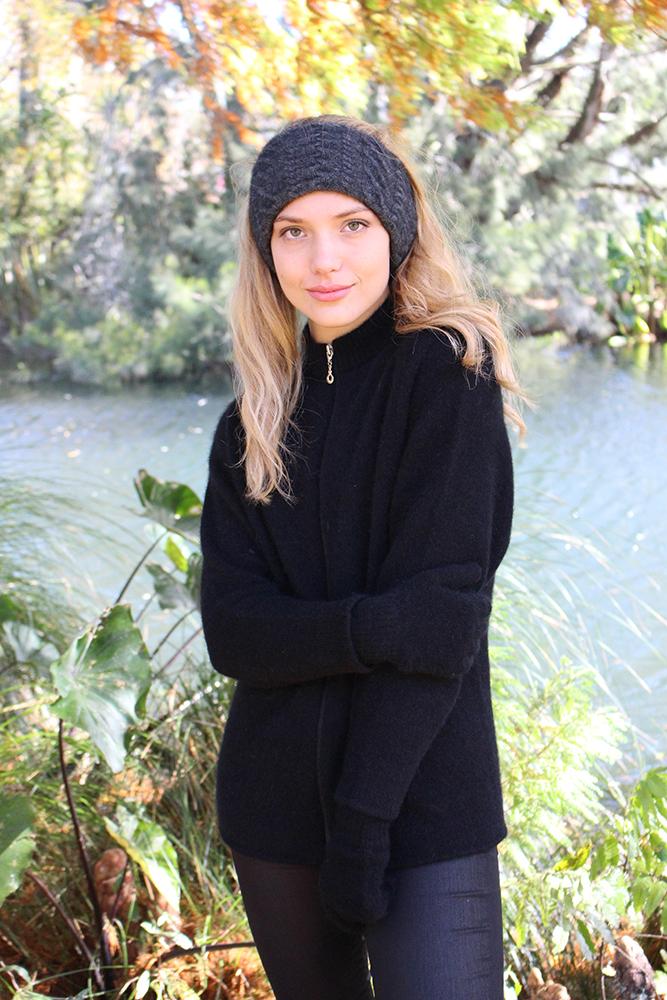 CABLE NECK GAITER & HEADBAND - Woolshed Gallery