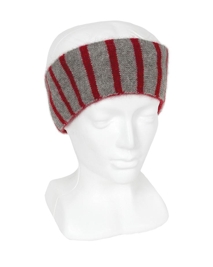 REVERSIBLE PLAIN/STRIPED HEADBAND - Woolshed Gallery