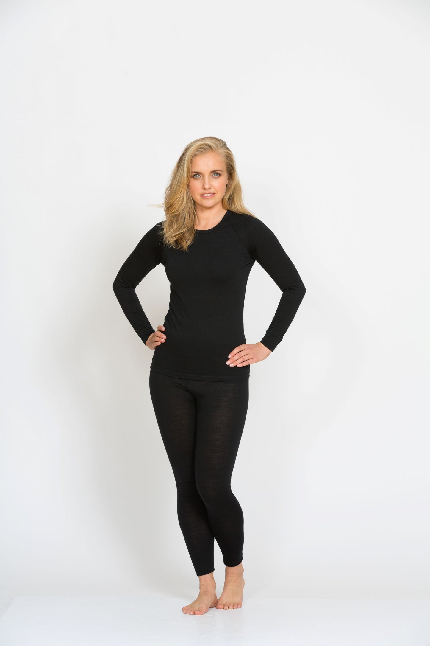 LONG SLEEVE TOP CREW NECK