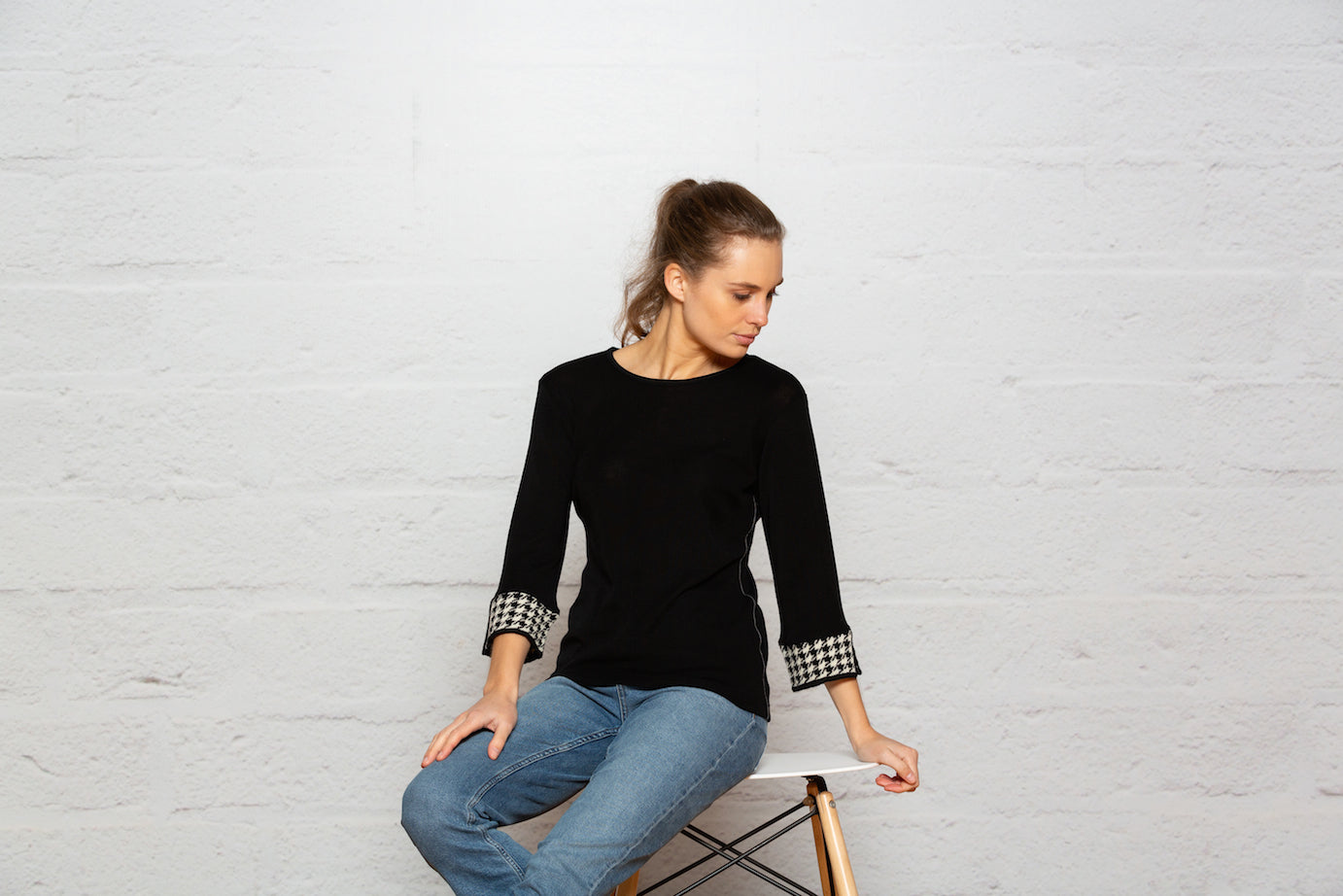 HOUNDSTOOTH CUFF