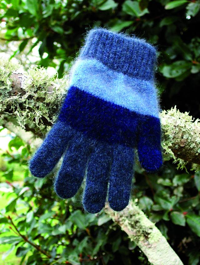 CHILD'S STRIPE GLOVE - Woolshed Gallery