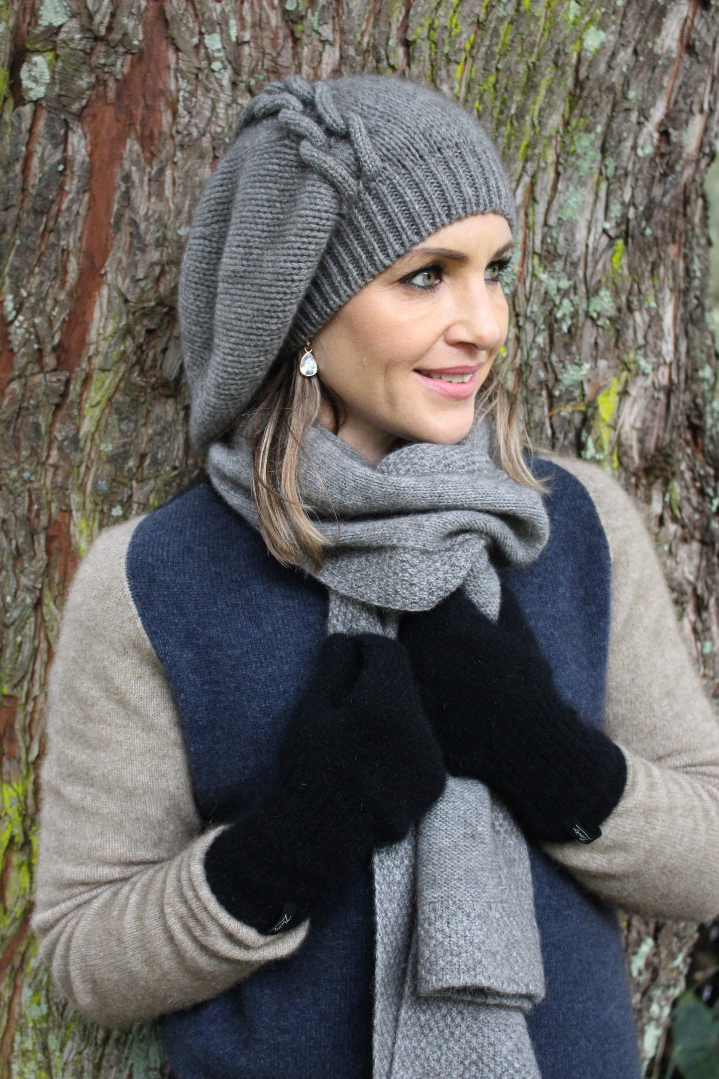 CHAIN BEANIE - Woolshed Gallery